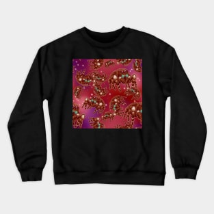 Strawberry Space Spider (Bold Jumper) All Over Print Crewneck Sweatshirt